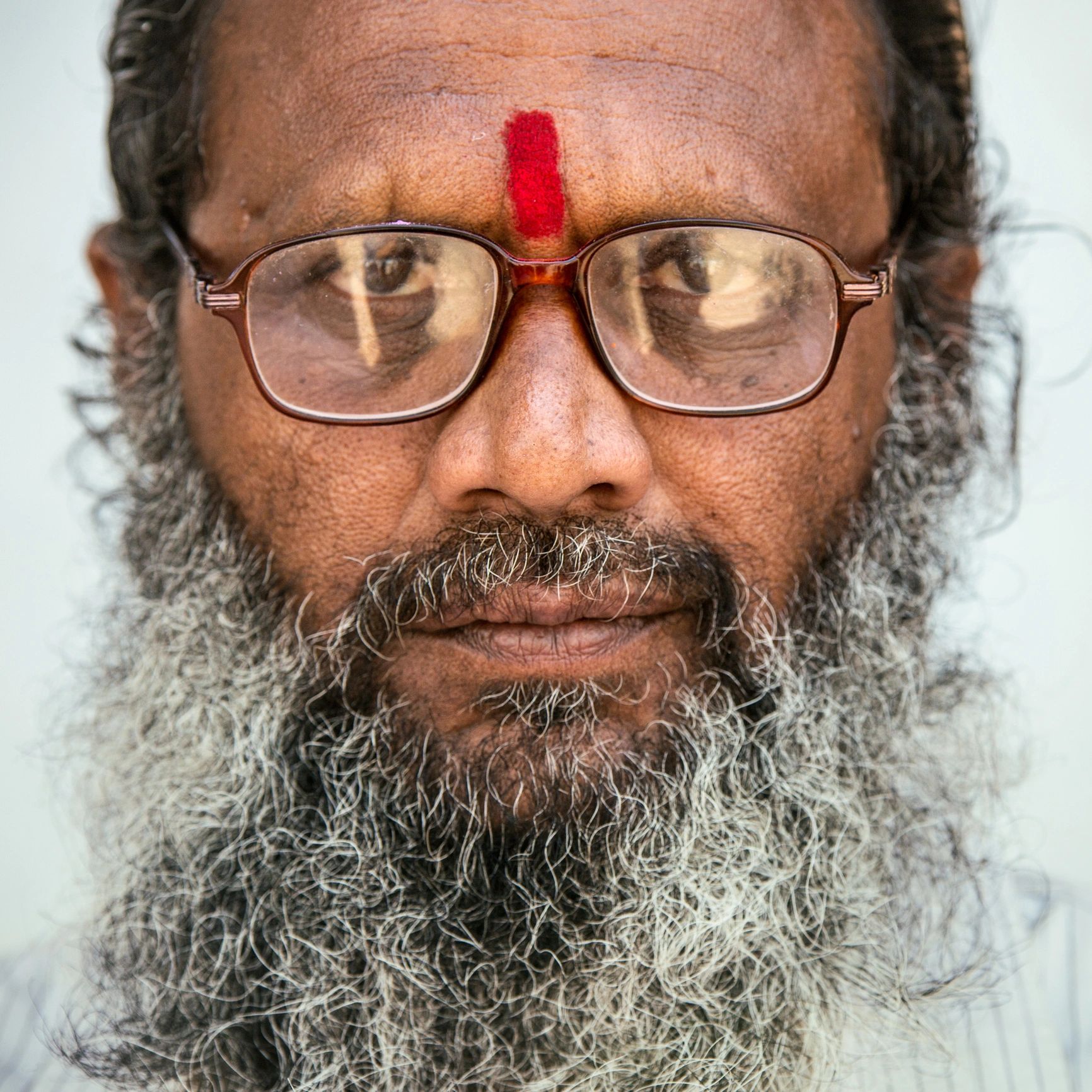 Portrait representing temple leadership